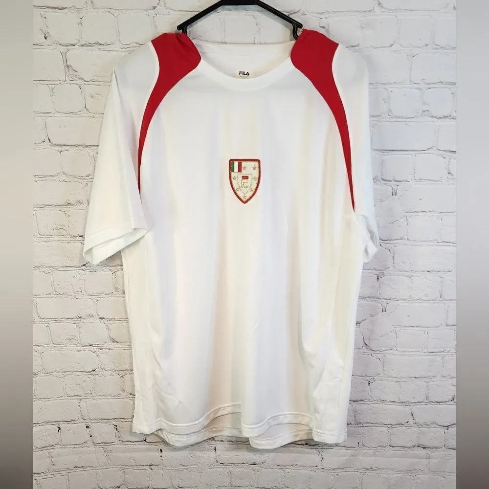 Men's Fila Athletic soccer shirt, size Large